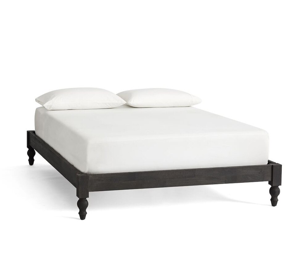 Astoria Turned Leg Platform Bed Pottery Barn Australia